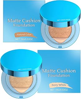 Velvet Matte Cushion Foundation, Oil Control BB Pillow, Matte Makeup Foundation wit…