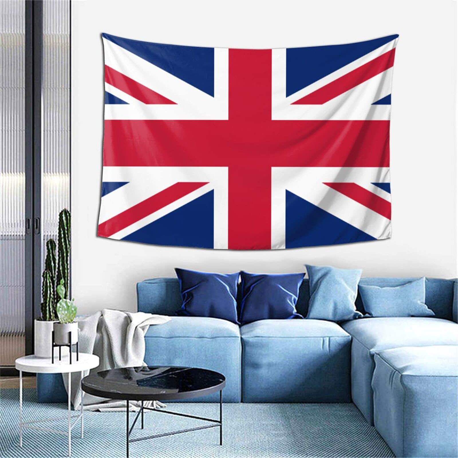WAYMAY British Flag Tapestry Wall Decoration Wall Hanging Dormitory Decoration (60 X 40 Inches)
