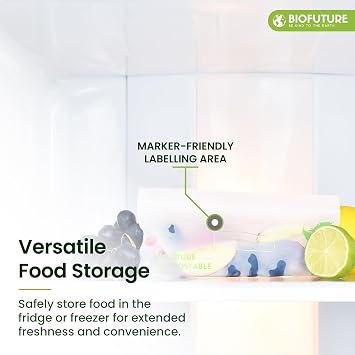 Compostable Freezer Bags | Biodegradable, Reusable Snack Bags