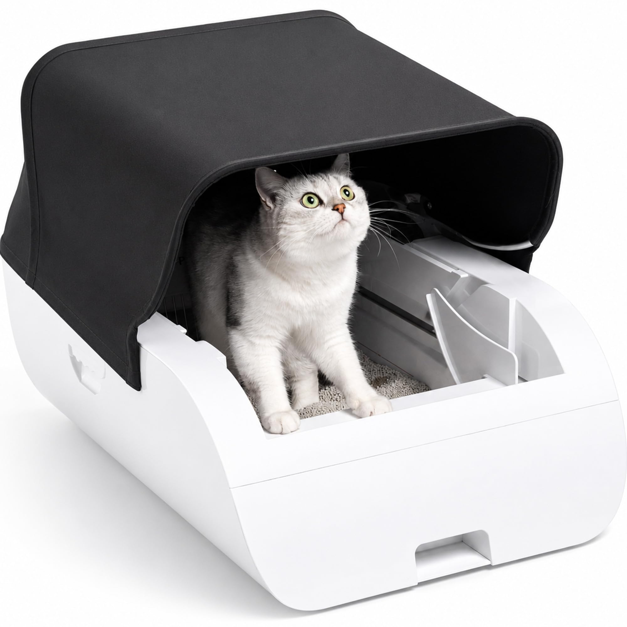 Amazon | Pandaloli 猫 自動トイレ 猫トイレ 猫 トイレ 自動 猫トイレ