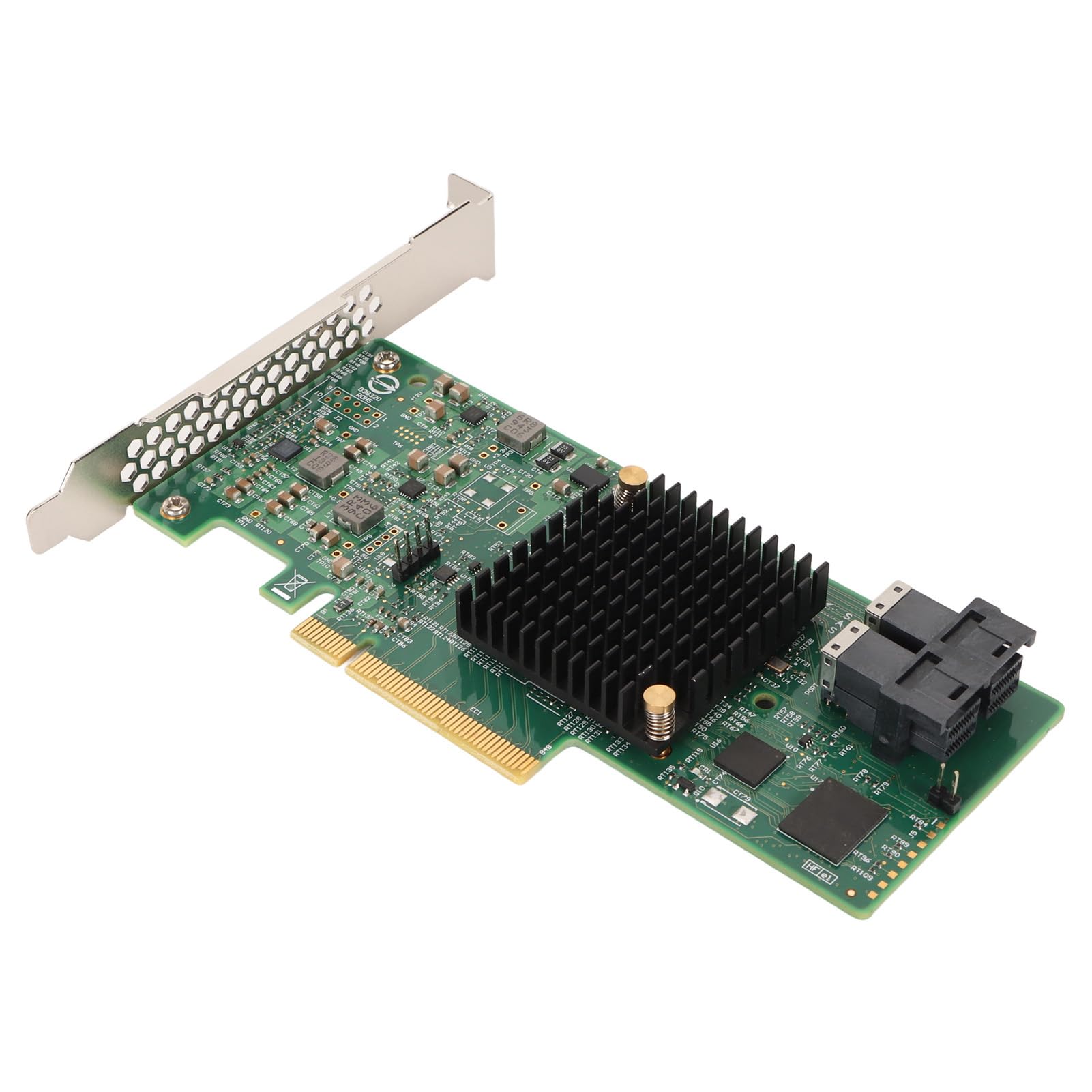 Sxhlseller Tarjeta Controladora 12Gbps PCIe 3.0 X8 Mini SAS HD SFF8643