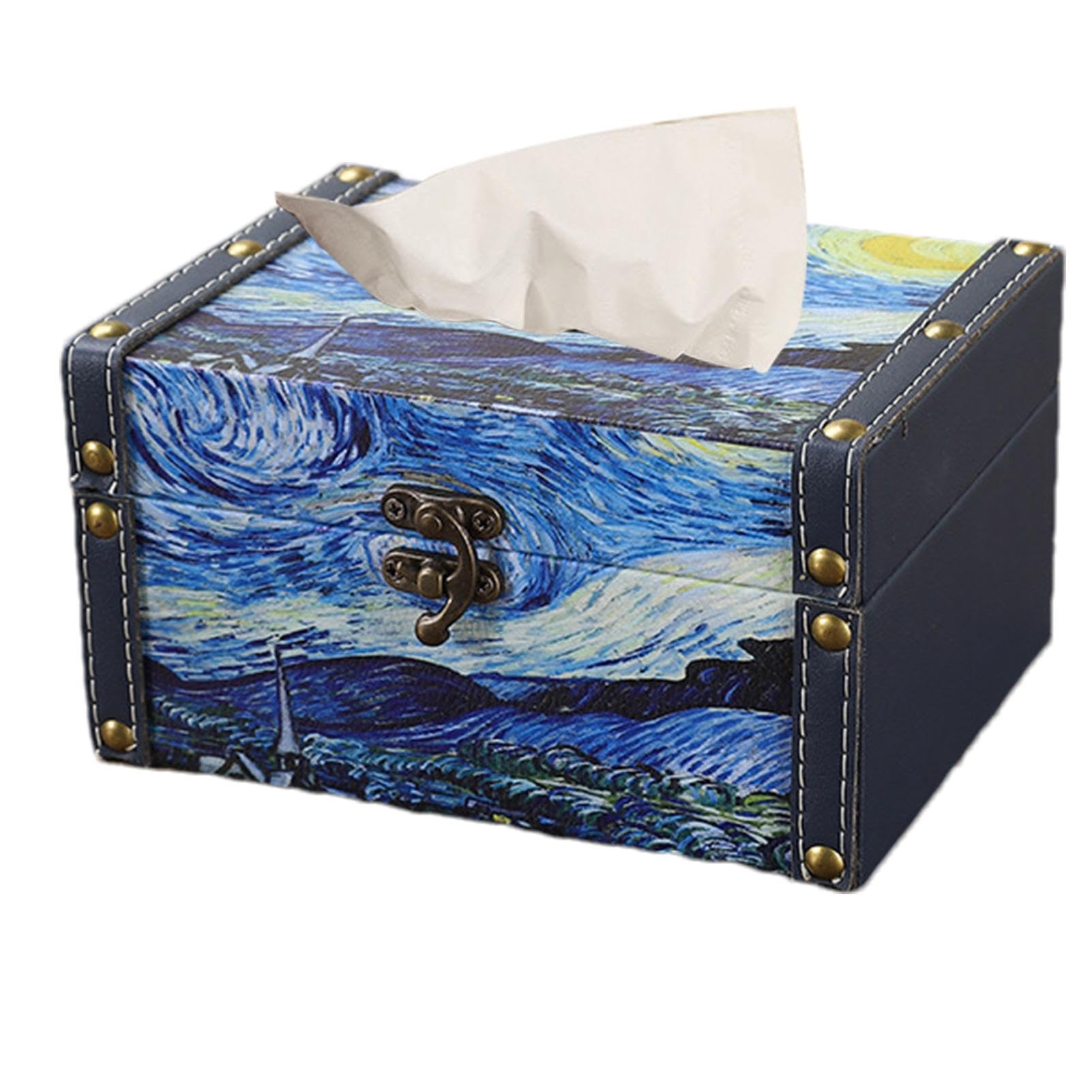 103 モリーの花のティッシュボックスカバー