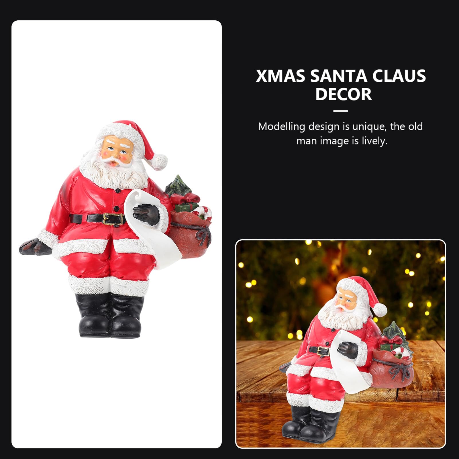 Weihnachtsmann Handtasche Baby Puppe Kinder Schreibtisch Top Weihnachtsmann Puppe Figur Weihnachten Party Ornament Weihnachten Weihnachtsmann Tischfigur Weihnachtsmann