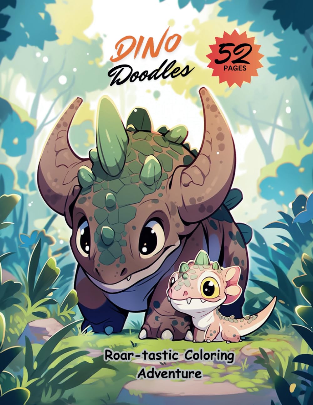 Dino Doodles: Roar-Tastic Colouring Adventure