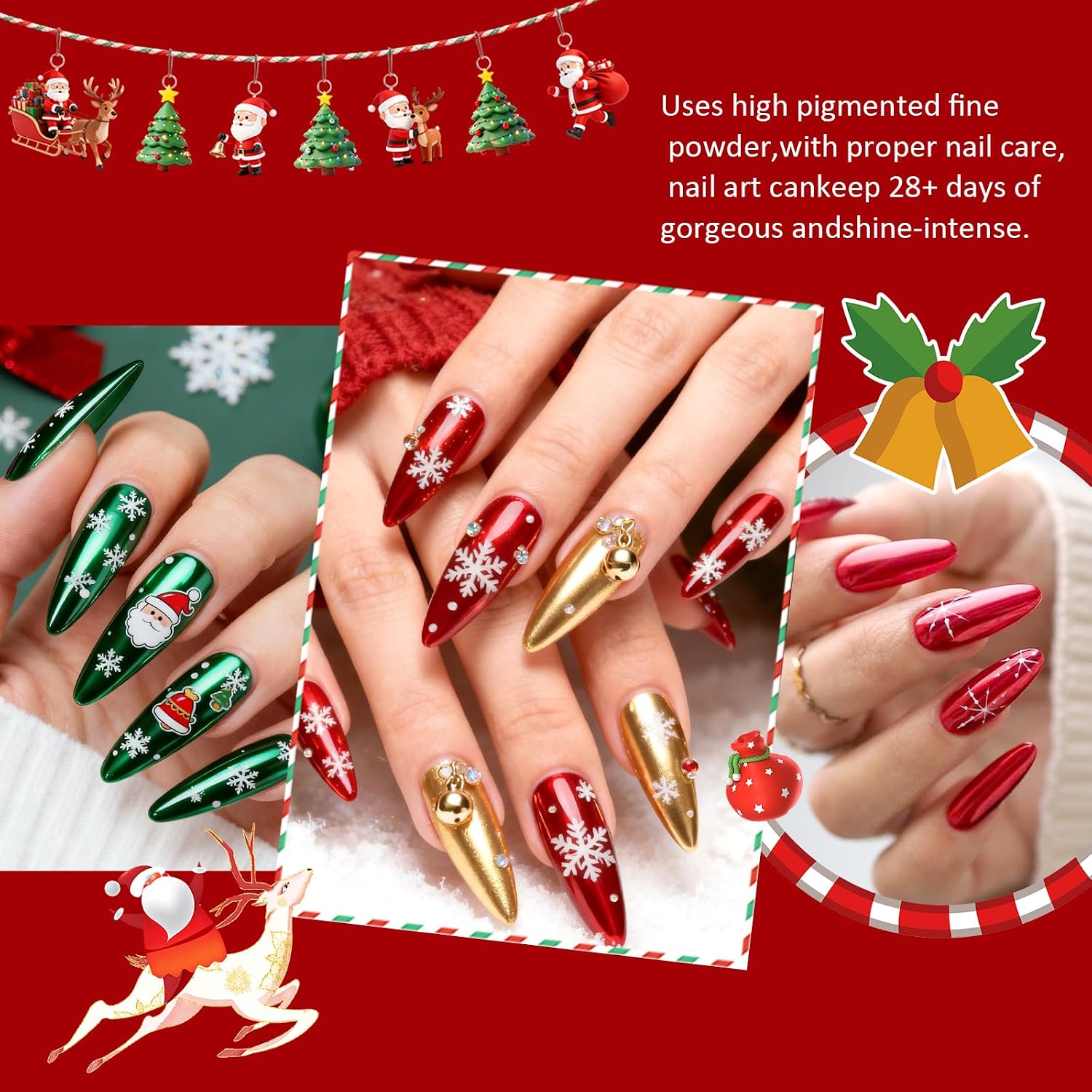 Gold Red Green