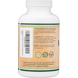 Magnesium Chloride (Cloruro De Magnesio) - 180 Capsules, 1,000mg Per Serving, Supports Digestive and Bone Health - Non-GMO and Gluten Free by Double Wood Supplements