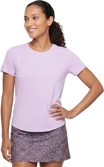 Skechers Womens Go Dri Active Moisture Wicking T-Shirt Tee