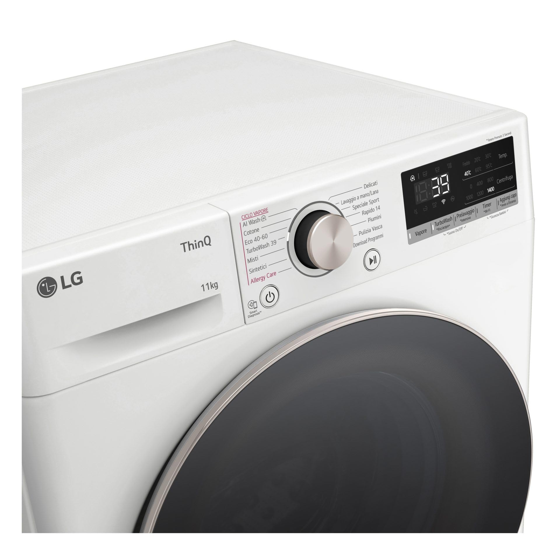LG Machine à laver F4R7011TSWG.ABWQPIS