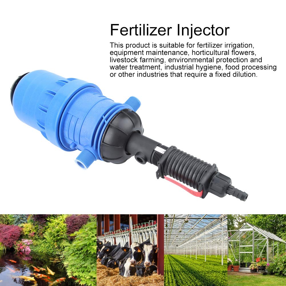 Pompa dosatrice di Portata ad Acqua, Iniettore di Fertilizzante Iniettore di concime Chimico Dosatore dosatore Dispositivo di dosaggio controllabile G3 / 4in (0,4-4%)
