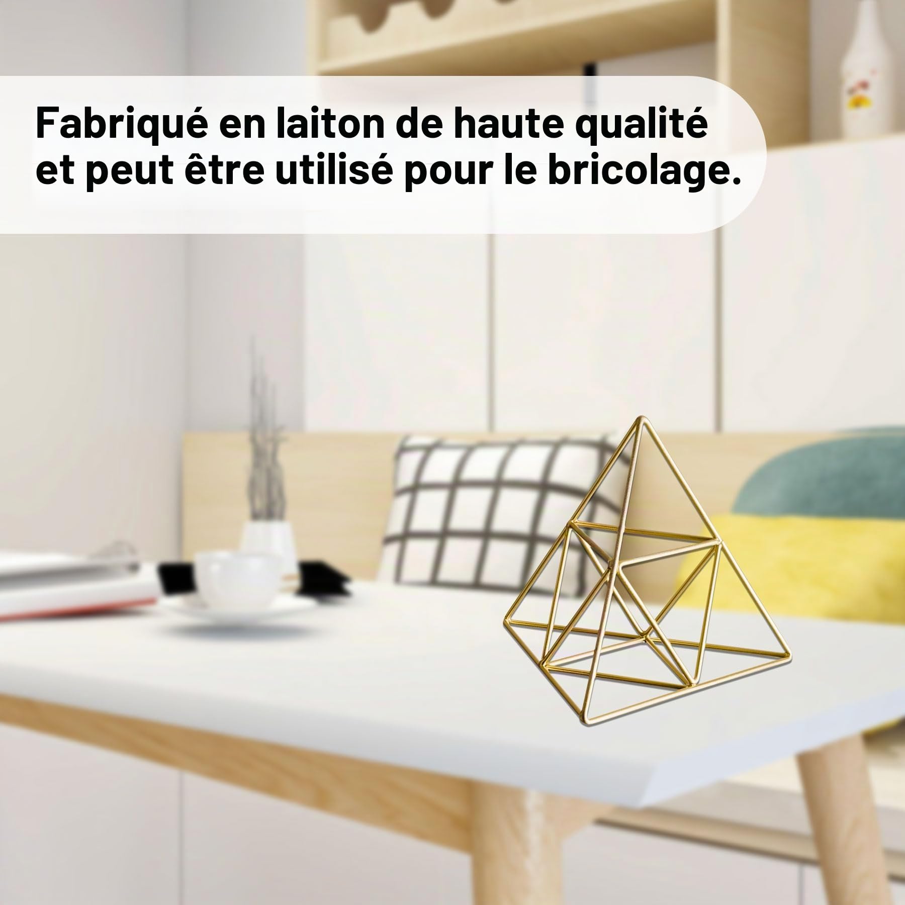 Lot de 3 tubes ronds en laiton, 4 mm de diamètre extérieur x 0,5 mm d'épaisseur de paroi, 300 mm de long, tubes droits en métal sans couture, pour loisirs créatifs