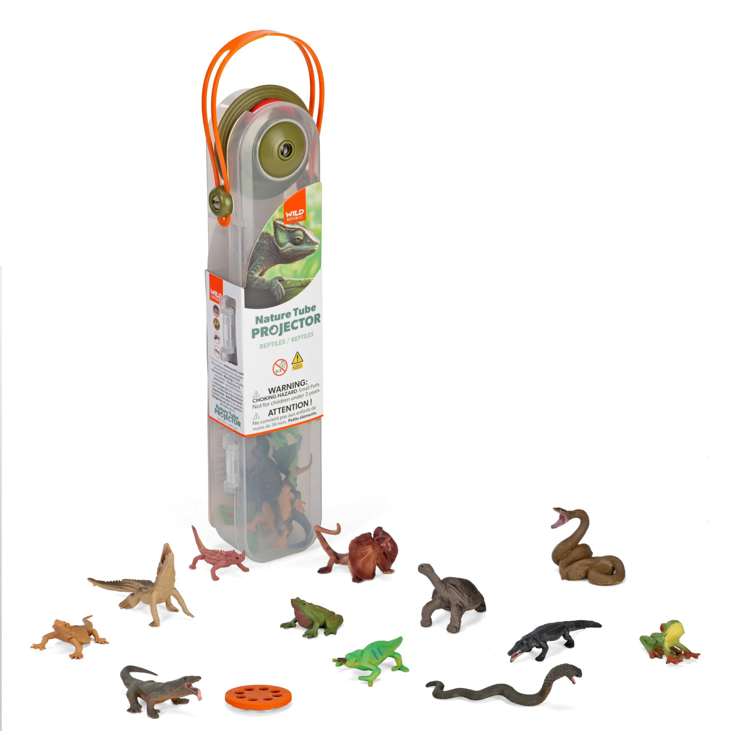 Amazon.com: WILD REPUBLIC Nature Tube Projector Reptiles Figurines