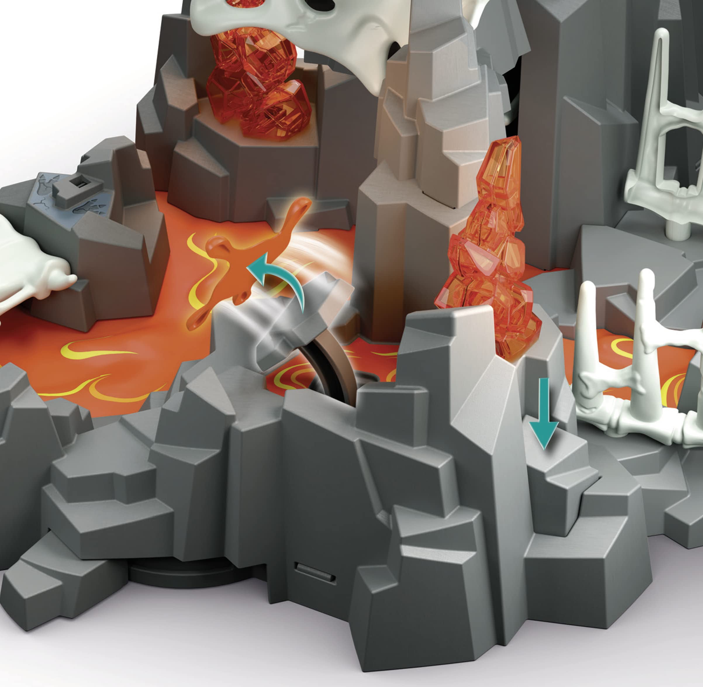 PLAYMOBIL Dino Rise 70926 Guardiano della Sorgente di Lava, con trappole meccaniche, Giocattoli per Bambini dai 5 Anni