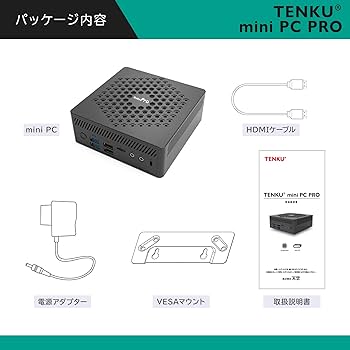 Amazon.co.jp: TENKU mini PC Pro 【Windows 11搭載】 ((Core i5