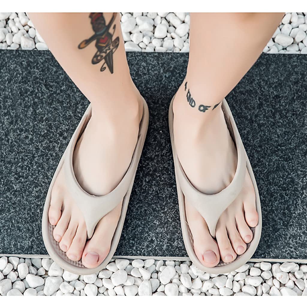 Tongs Caoutchouc Souple Tongs Femme Harssidanzar KL228EU - Caoutchouc Souple Semelle Antidérapante Tongs Plage Caoutchouc Souple