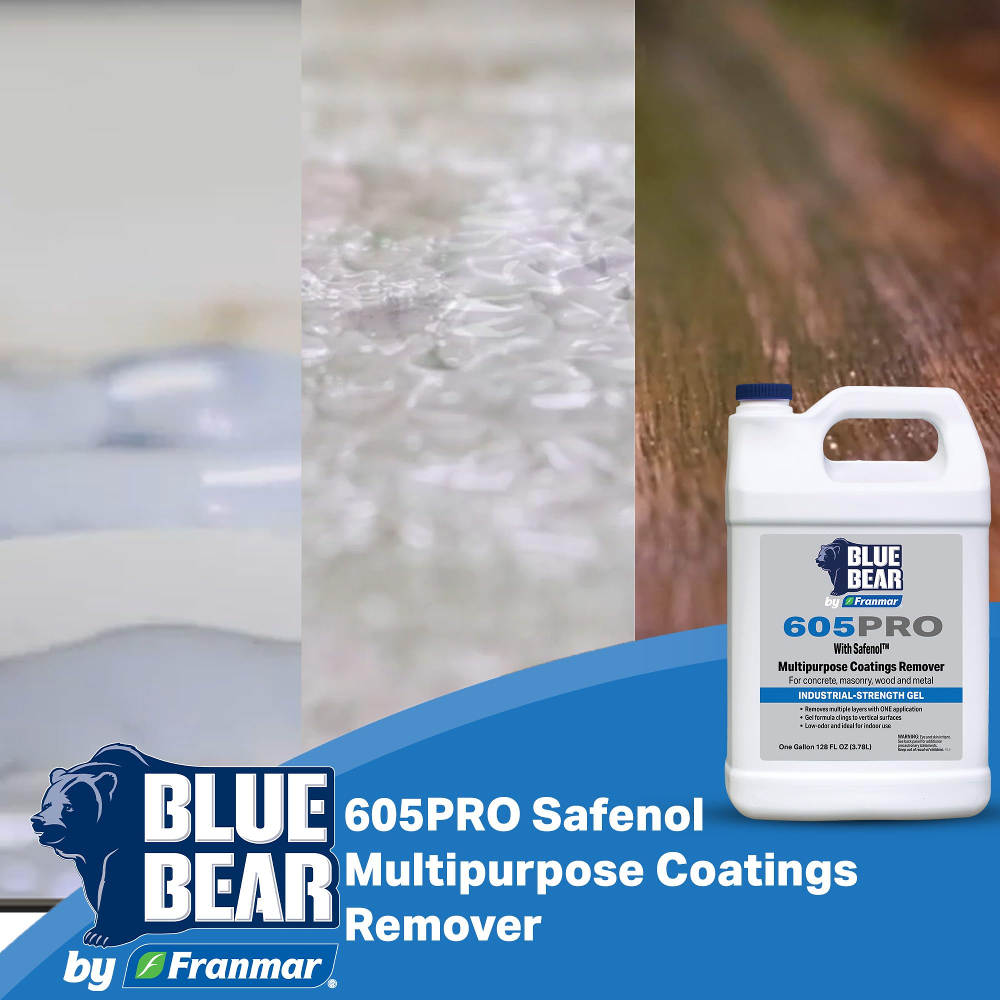 Blue Bear 605 Pro usuwanie powłoki - kwarta (907.2 g), z Safenolem