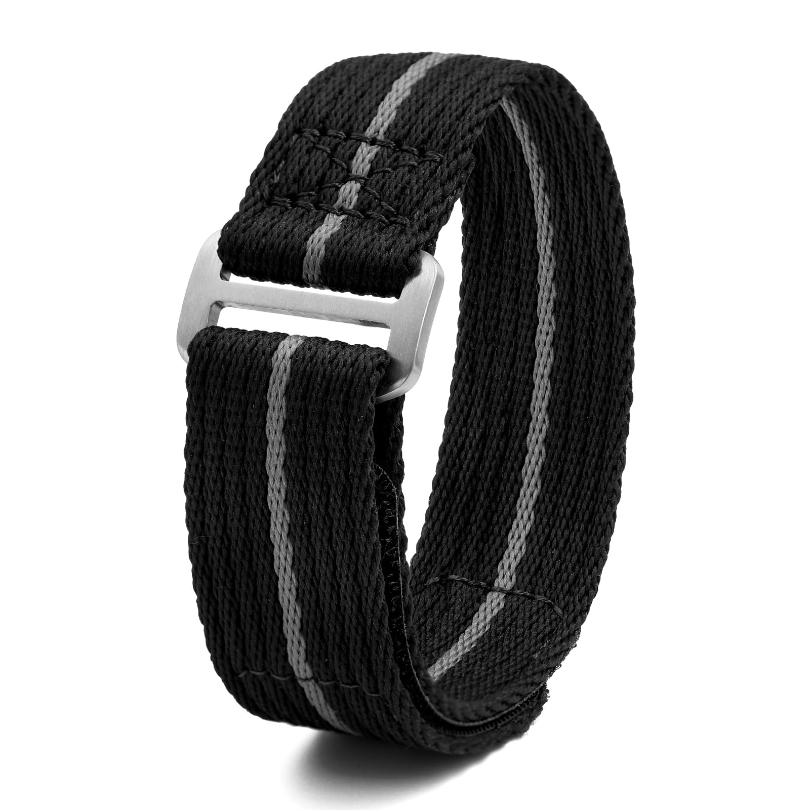 watchdives Nylonowy pasek do zegarka, 20 mm, 22 mm, zapasowy pasek do zegarka z zapięciem na rzepy, sportowy pasek do zegarka