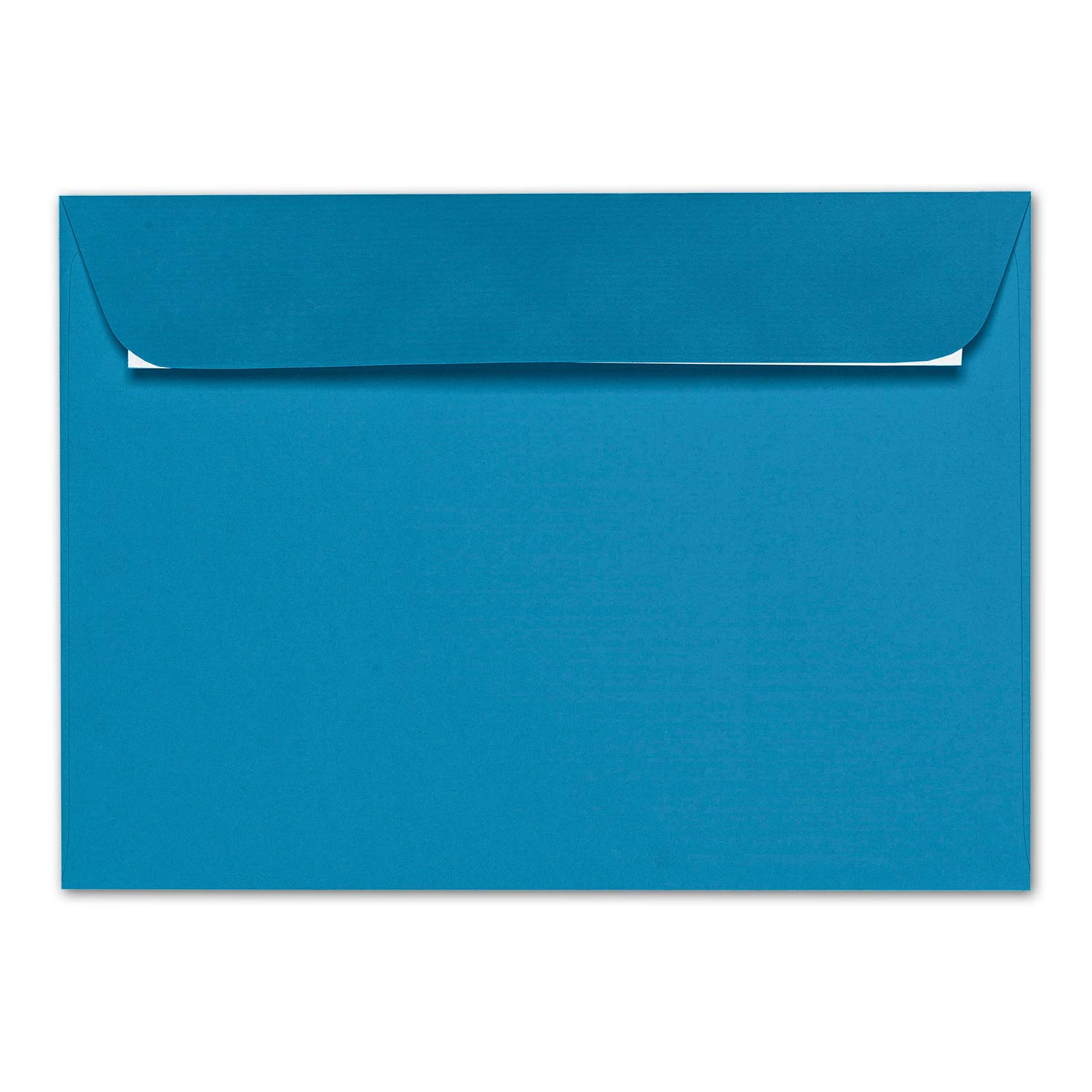 ARTOZ Set di 50 biglietti pieghevoli in formato DIN A5 con buste, colore petrolio (blu), 148 x 210 mm, con buste per lettere, 220 g/m²