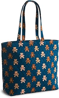 Vera Bradley womens Premium Cotton Original Zip Tote Bag