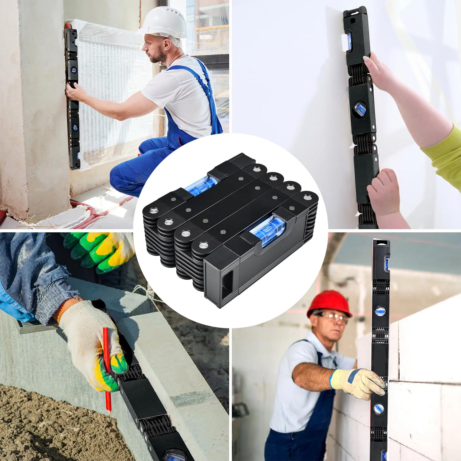 Tiasou Folding Level Tool - 28" Magnetic Level -2