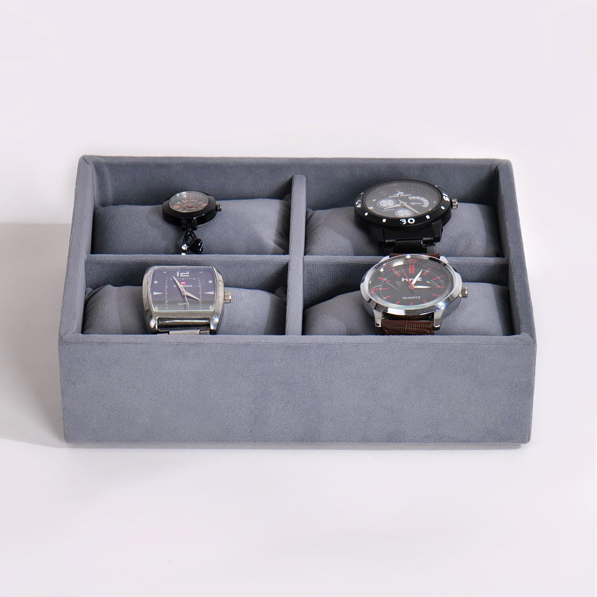 La Trove Luxury Watch Bracelet Organiser Trays for Drawer Wardrobe (4 Slots) (B0BGZXSDBW) Amazon Price History, Amazon Price Tracker