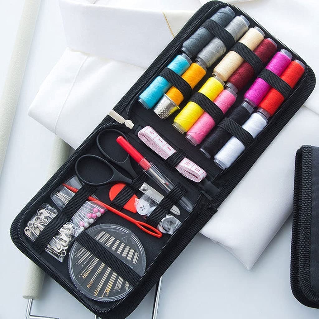 Caja de Viaje para Costura Manual, Herramienta portátil para Coser, Paquete de Alambre para Aguja, multifunción