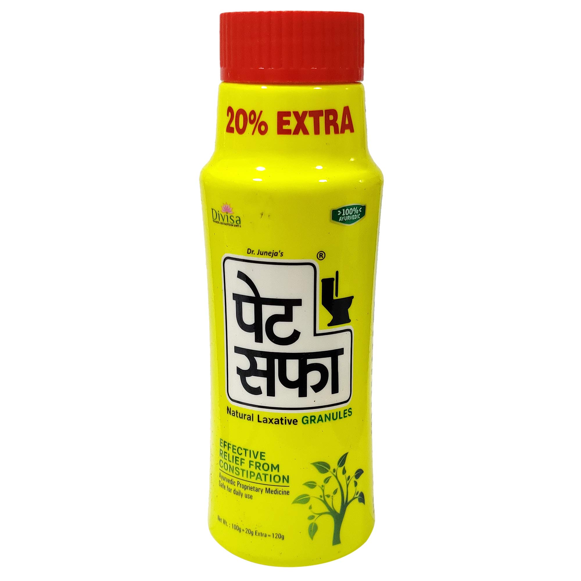 AyushDr. Juneja's Pet Safaa Natural Laxative Granules 100gm x Pack of 2