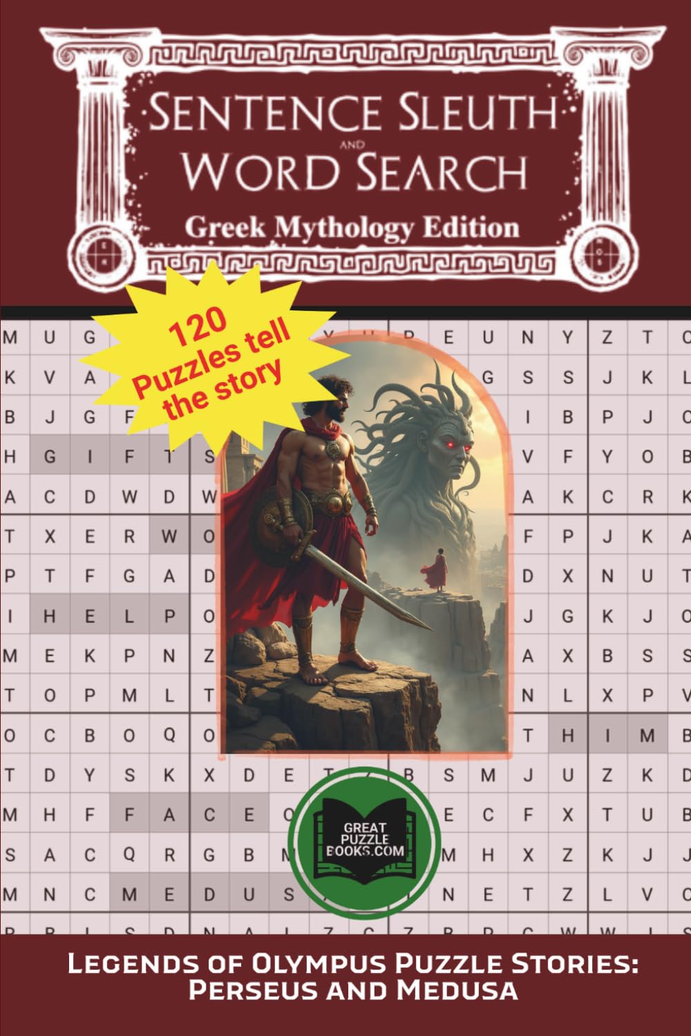 Perseus and Medusa: Classic Greek Myth Word Search