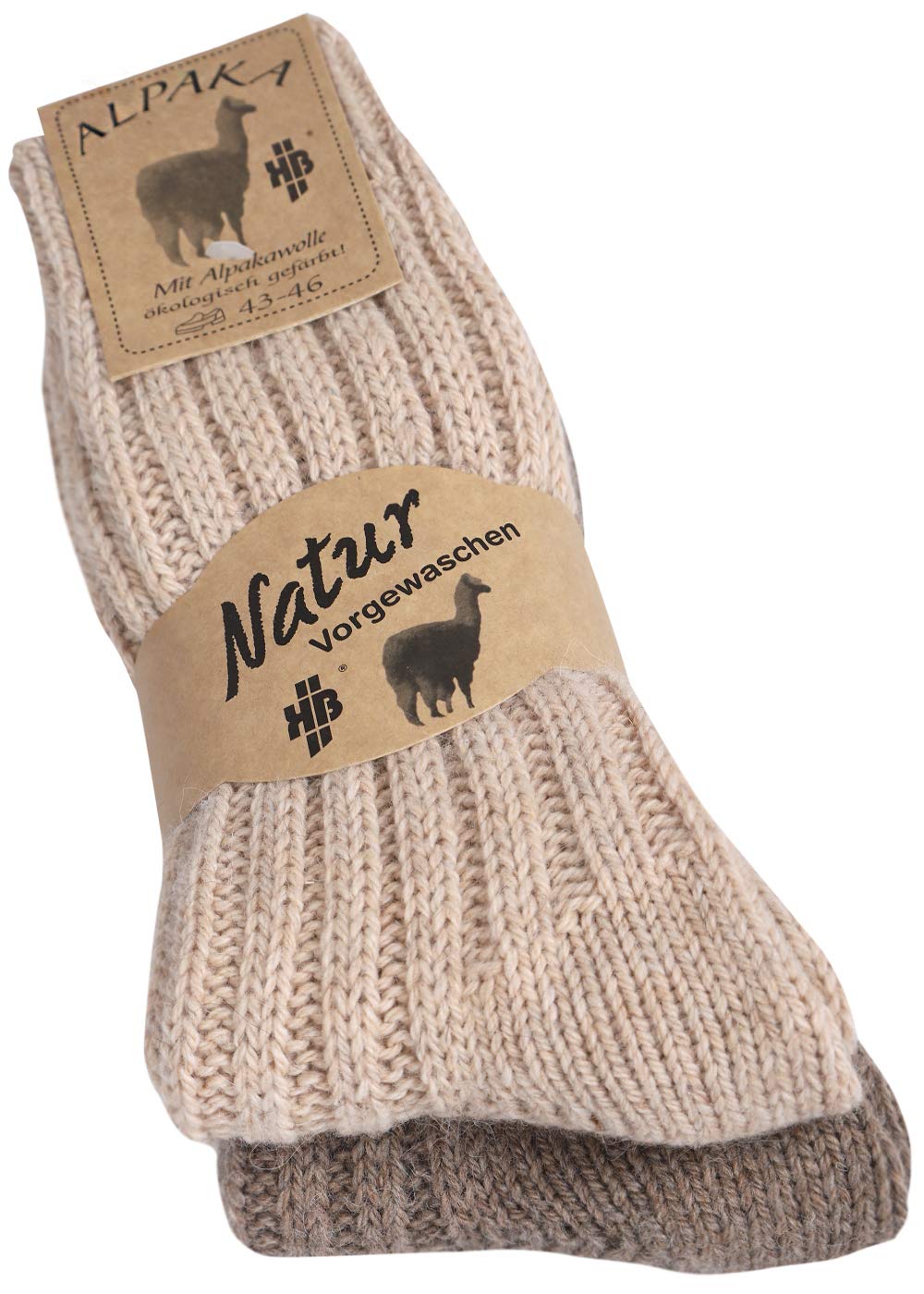 kbsocken 8 Paar Alpaka Socken Damen und Herren Socken Alpakawolle warme Wollsocken Wintersocken Kuschelsocken warm flauschige socken Dicke Socken Thermosocken 35-38, 39-42, 43-46 und 47-50