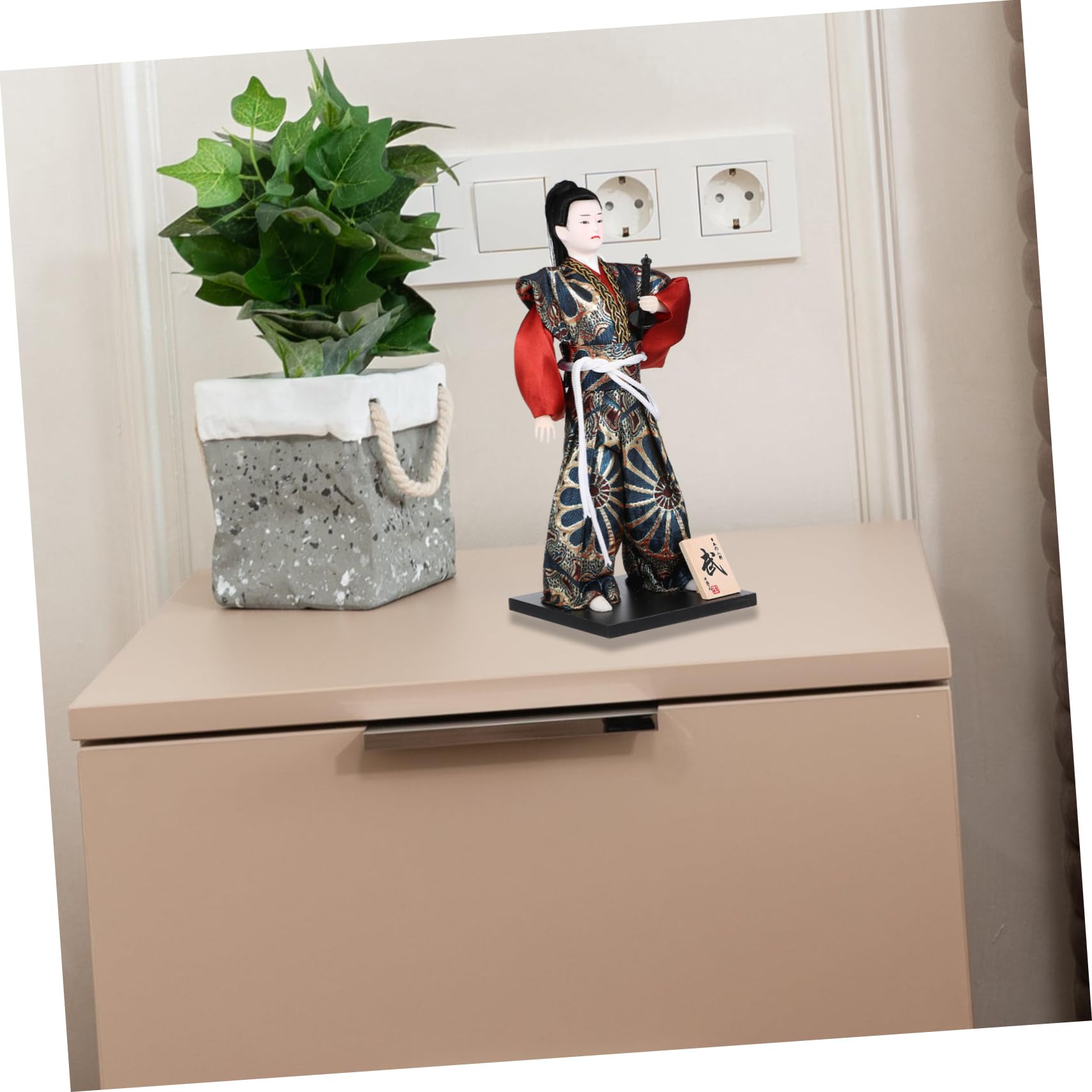 Figura de Guerrero Samurái Japonesa de 30cm para Decoración