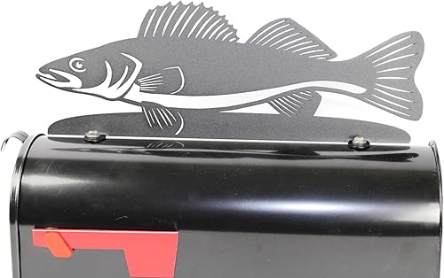 Vista 125 de Hobby, Recreation and Career Style Metal Powder Coated Mailbox Topper (Excavator, Matte Black) Negro mate,Dark Yellow,Blue,Copper,Gris-oscuro,Gloss