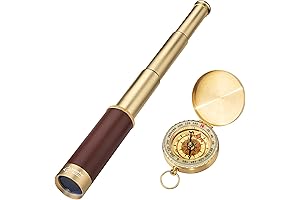 Retro Pirate Telescope Zoom 25x30 Foldscope