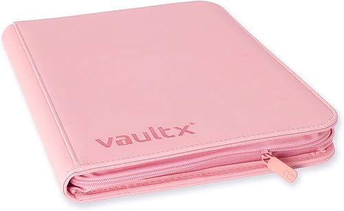 Miniatura 3 de Vault X Carpeta de 9 bolsillos con cremallera para tarjetas, 360 tarjetas, material de álbum Exo-Tec premium, 20 páginas de carga lateral, carpeta