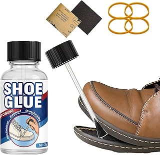 Shoe Glue, 30g Clear Shoe Repair Glue Sole Repair Kit, Professional Waterproof Shoe Adhesive