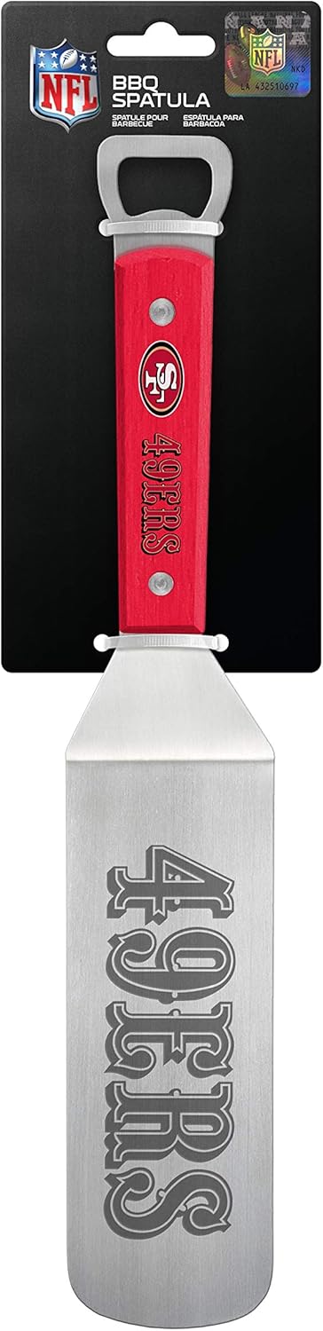 The Sports Vault NFL Carolina Panthers BBQ Spatula with Bottle Opener : Sports & Outdoors