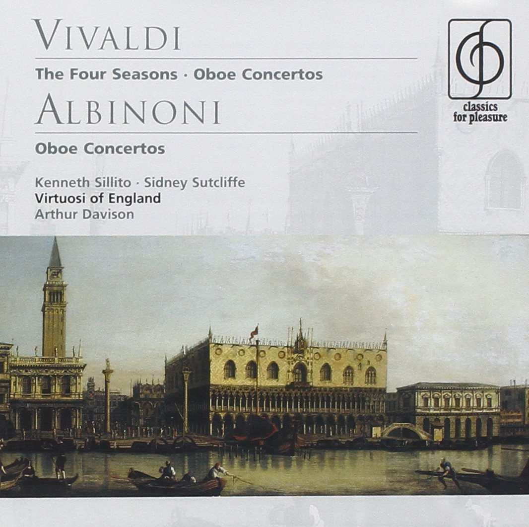 Albinoni Oboe Concerti Op.7 Nos.3 & 6 (W.Sidney Sutcliffe Oboe). Vivaldi 'The Four Seasons' [Audio CD] Various/Davison, a-Virtuosi of; Antonio Vivaldi and Arthur Davison