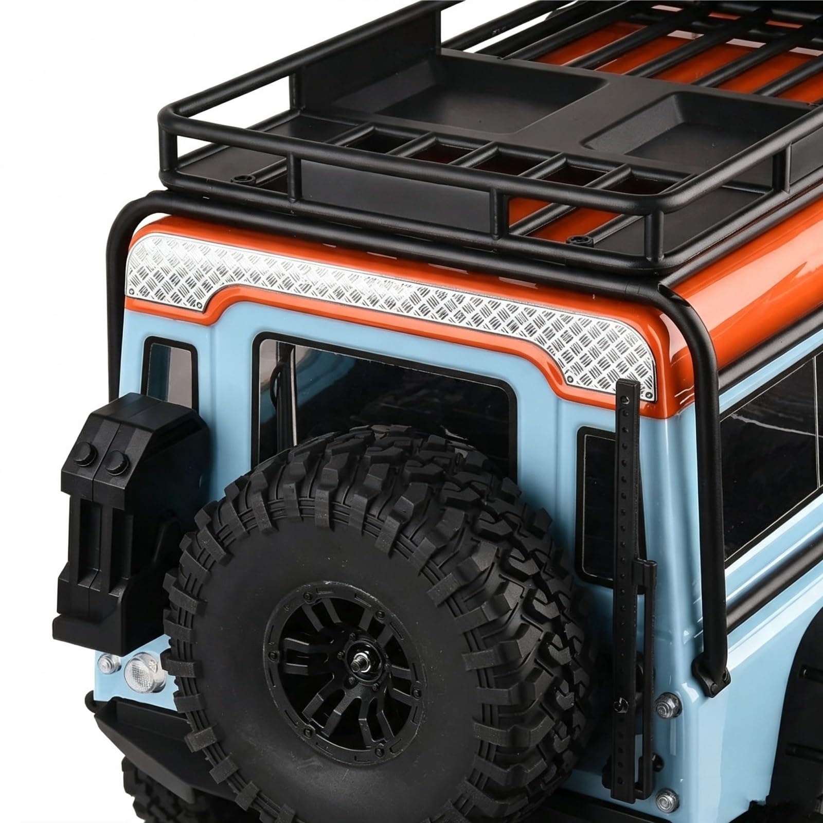 Lamiera Decorativa Superiore Posteriore In Acciaio Inossidabile Per MJX Per H8H RC Accessori Per La Modifica Parti Decorative Aggiornamento Dell'auto Parti Riparazione RC