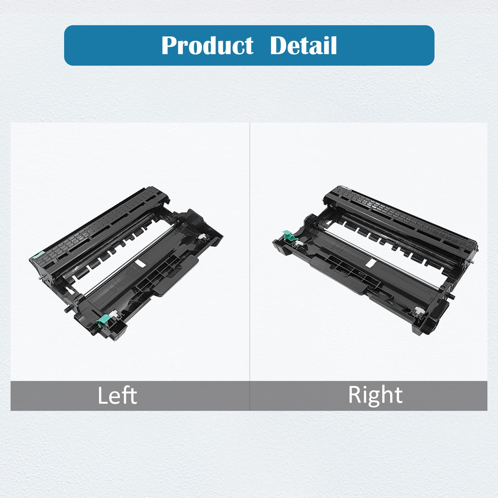 Compatible DR-2200 DR2200 Tambor para Brother HL-2130 HL-2132 HL-2135W HL-2240 HL-2240N HL-2250DN HL-2270DW DCP-7055W DCP-7060D DCP-7065DN DCP-7070DW MFC-7360N MFC-7460N MFC-7860DW Impresora