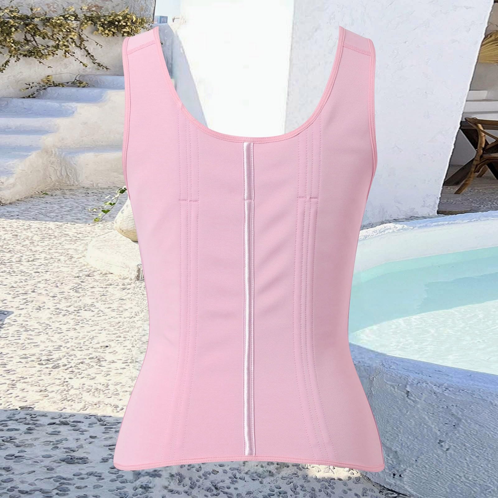 Guaina Modellante a Corsetto, Effetto Lifting e levigante, Contenitivo per Pancia e Fianchi, Indumento Intimo sagomante