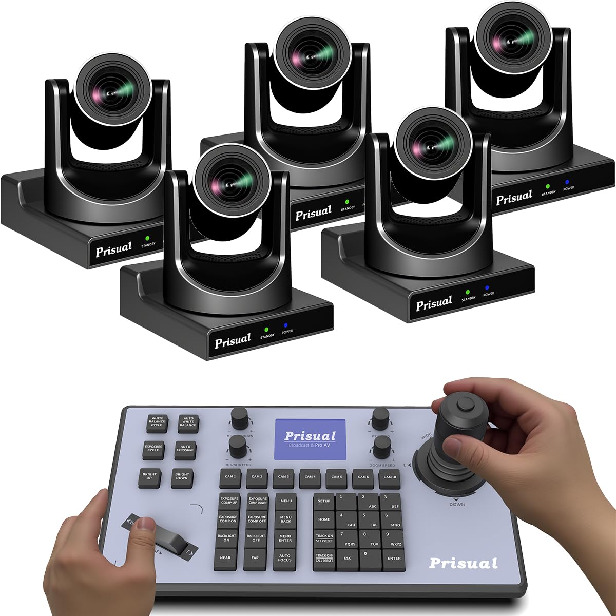 Amazon.com: Prisual PTZ Camera System Gen 5, Advanced AI Auto