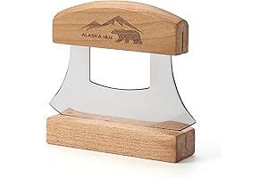 5-inch Alaskan Ulu Rolling Knife: The Revolutionary Cutter for Hassle-free Kitchen Tasks