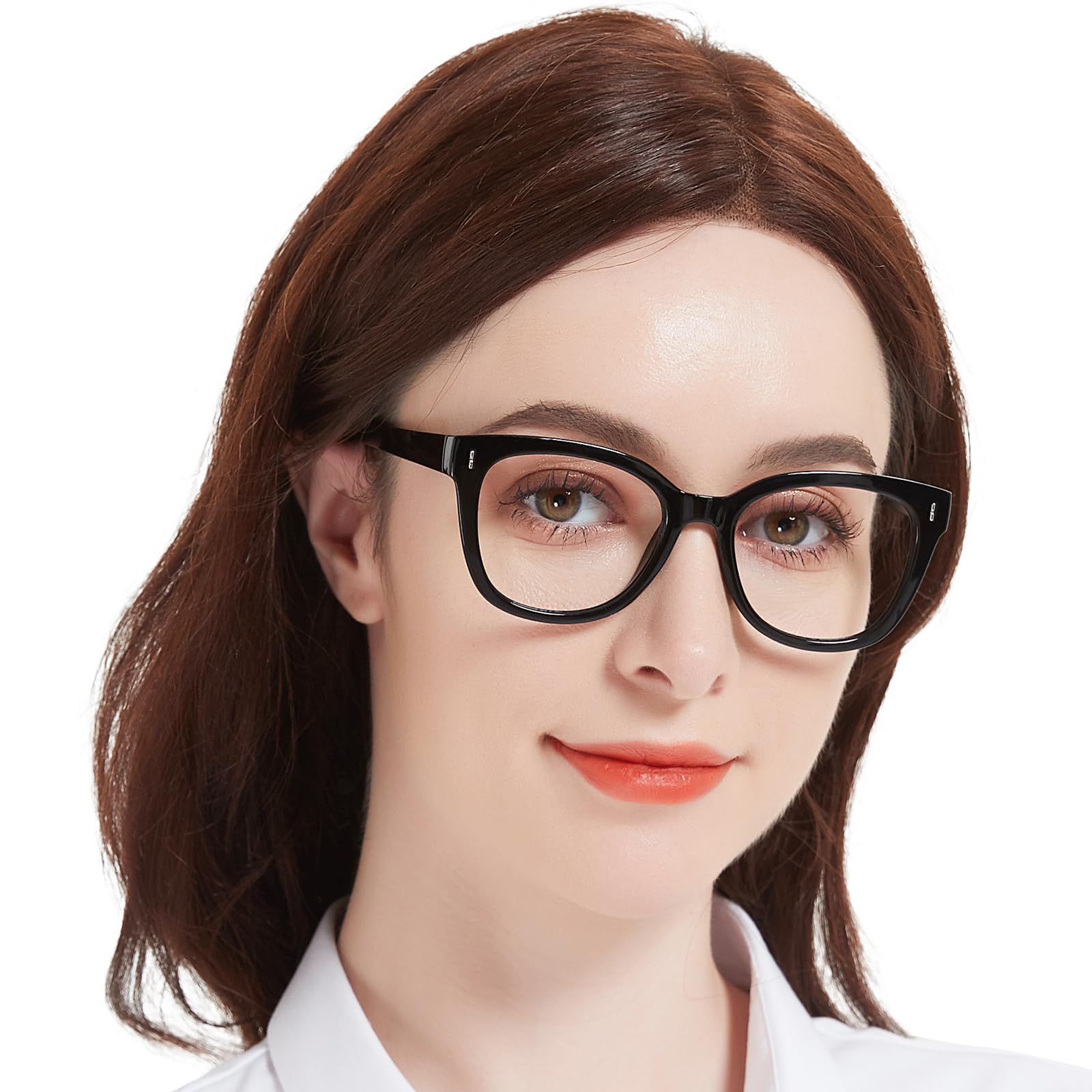 OCCI CHIARI Petite Reading Glasses for Small Face Women Light Weight Readers (Black 2.75x) 1.0 1.25 1.5 1.75 2.0 2.25 2.5 2.75 3.0 3.5 4.0 5.0 6.0