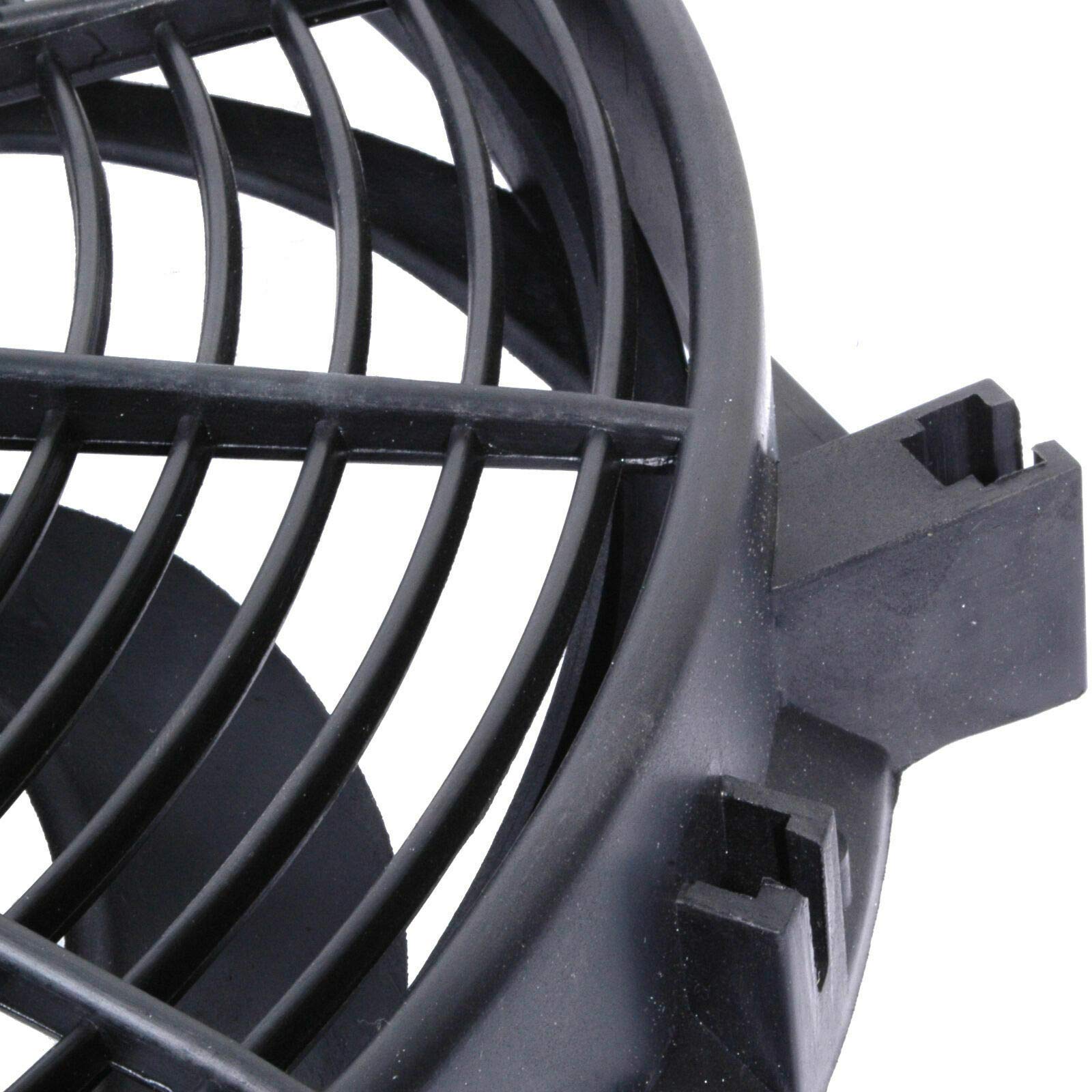 MASO - Ventilateur de refroidissement universel pour radiateur de voiture, 30 cm, 12V 80W, intercooler électrique + kit de montage (noir)