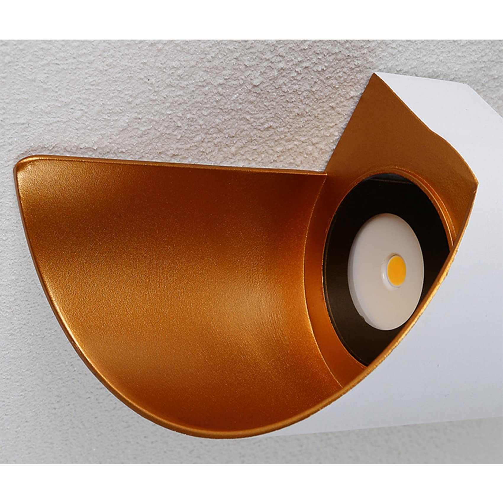 Applique da Parete LED Su e Giù IP65 per Interno ed Esterno, Bianco | Lampada da Esterno Alluminio 10W Impermeabile, per Soggiorno Camera da Letto Bagno Corridoio Scala Portico Terrazza Giardino