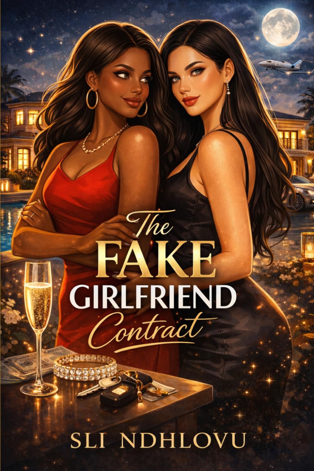 The Fake Girlfriend Contract: A Sapphic Billionaire Fake Dating Romance: 1 (The Billionaire Heiress Club)