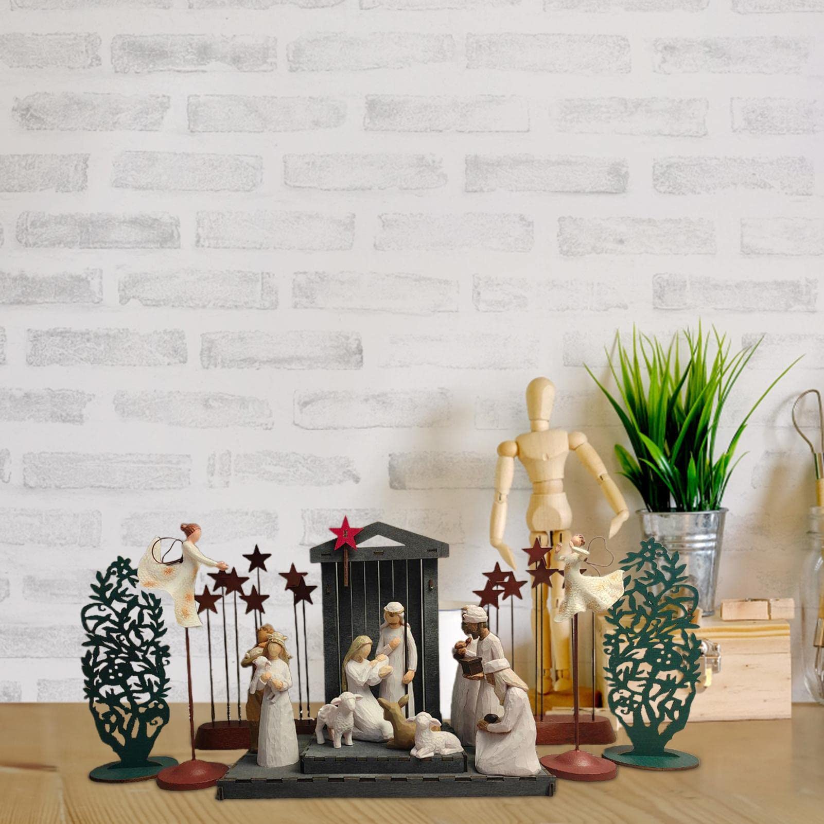 Kerststallen kerstversiering kopen? ✔️ Tot 80% korting