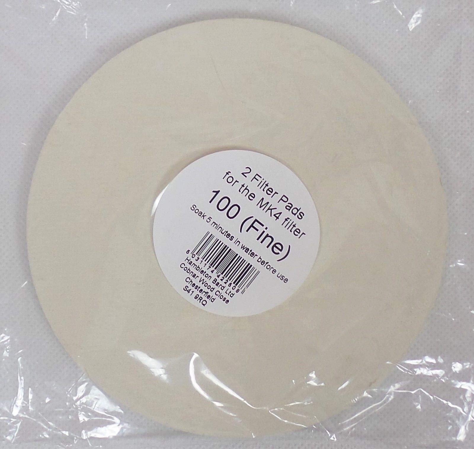 Filterpatrone, Filterscheiben, Filter Heberfiltersatz für Wein, Bier, Saft, brauen, 2 Filterpads für den MK4-Filter