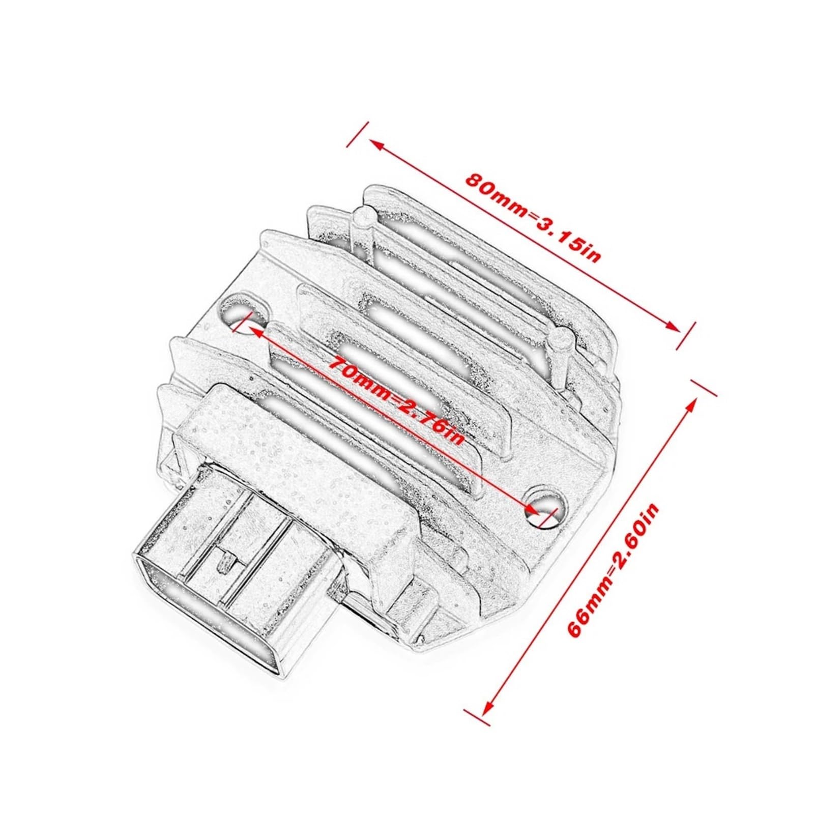 Prostownik Napięcia Regulator Napięcia Motocykla Prostownik Pasujący Do Yamaha FZ10 FZ-10 MT09 MT10 YZF R1 R1S R1M BX4 60TH