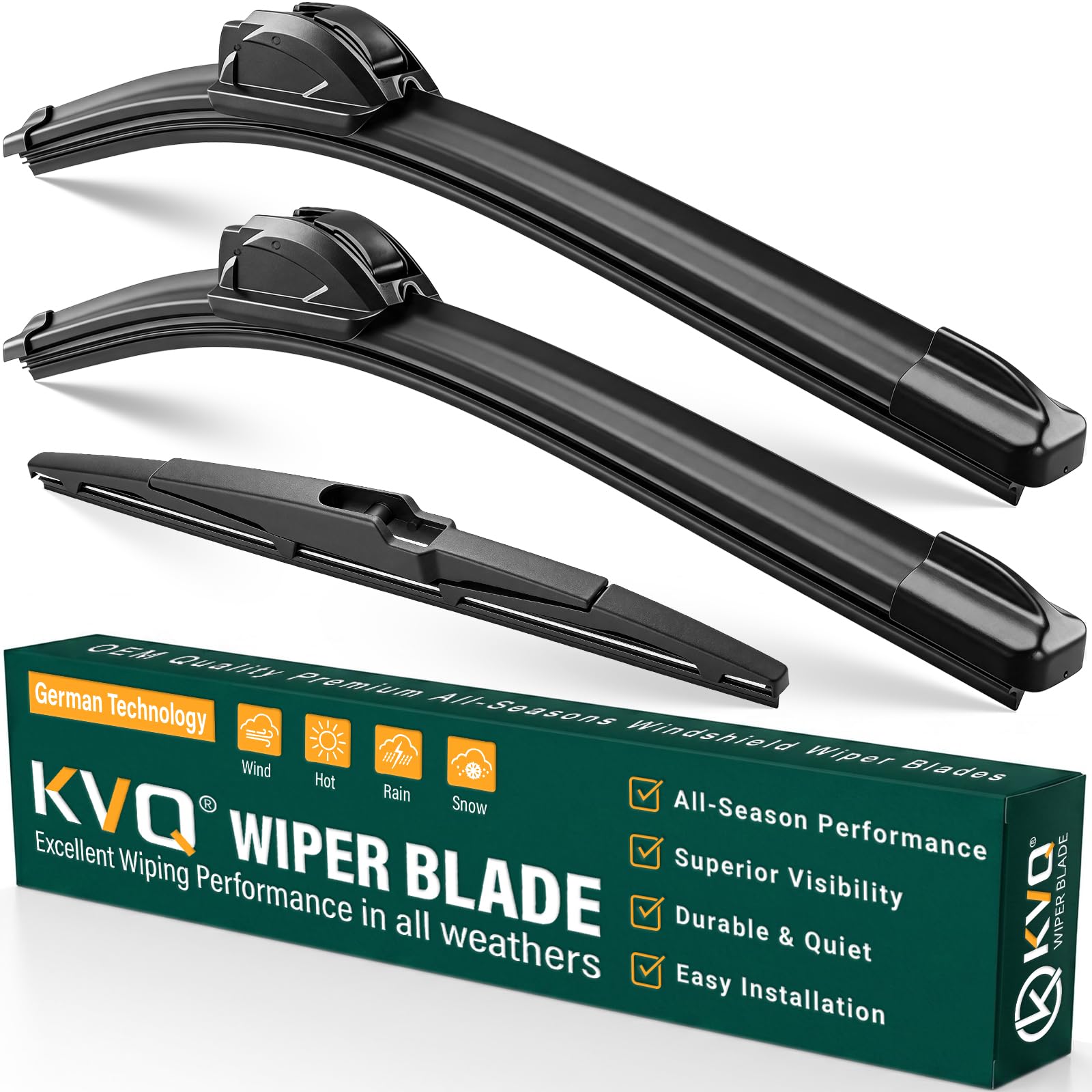 Windshield Wiper Blades Replacement for Kia Sedona Telluride 2015-2024 2025