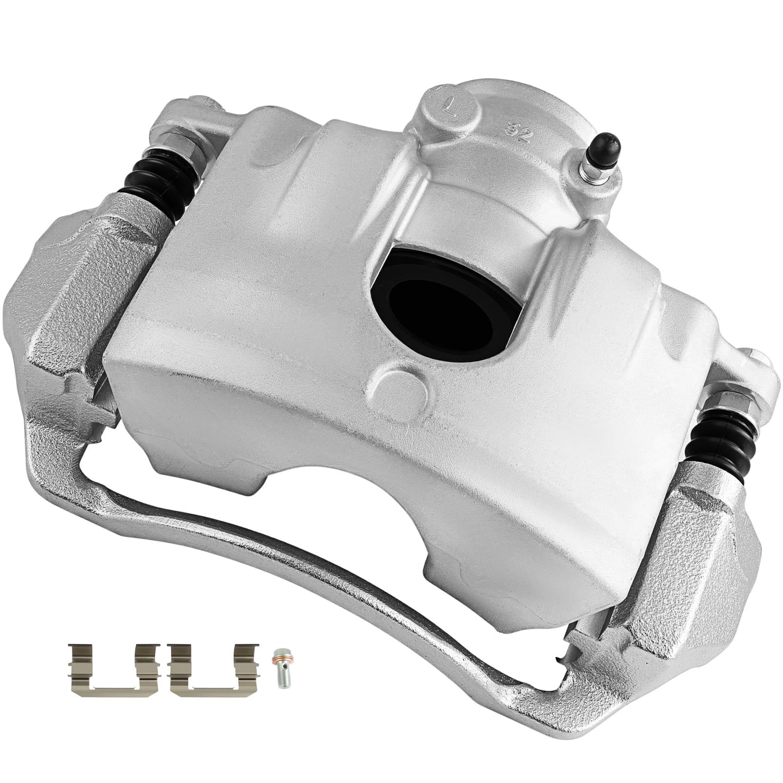 cciyu Front Left Disc Brake Caliper Assembly with Bracket 18B5068