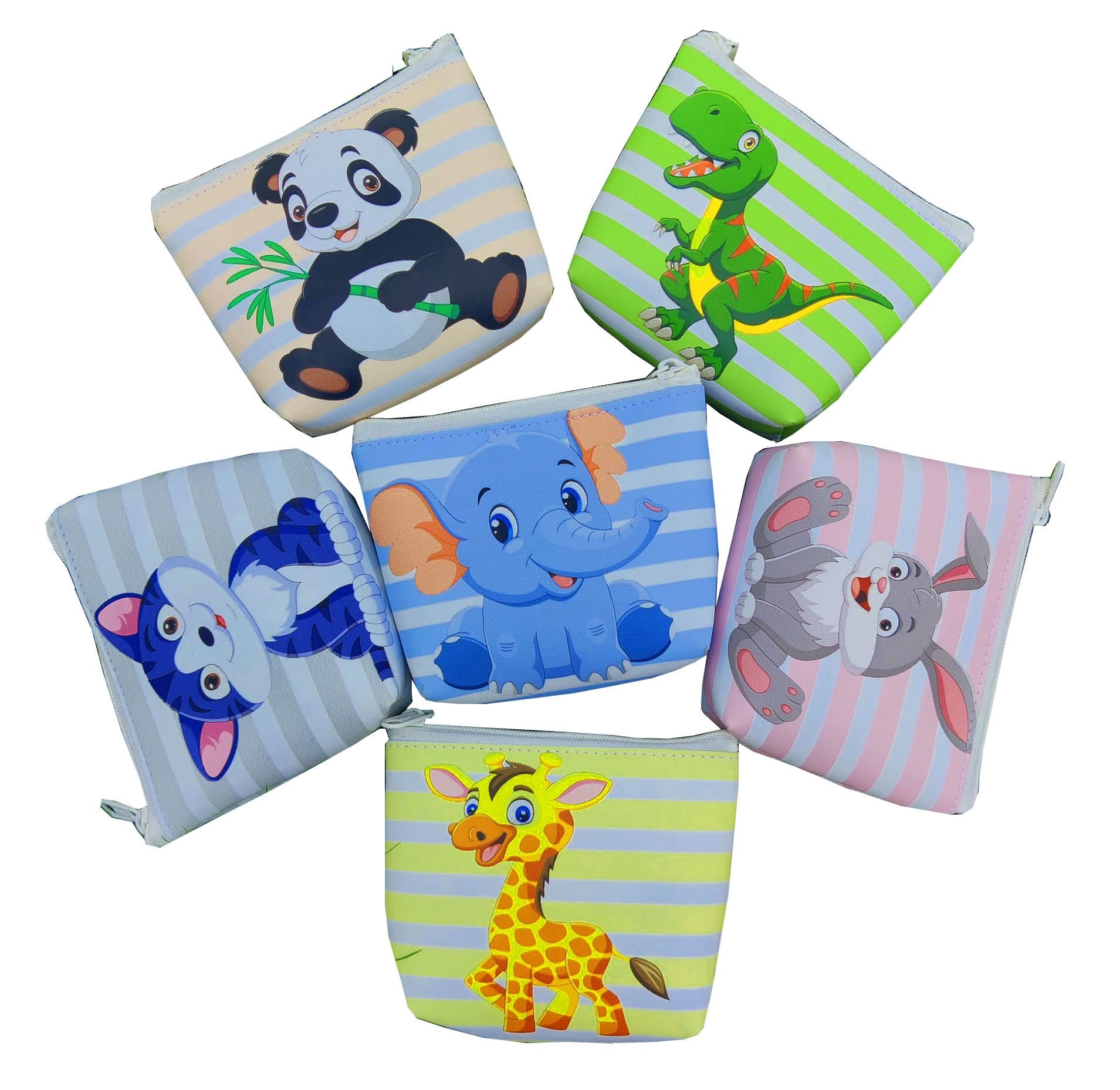 Neel® Cartoon Printed Coin Pouch for Girls Zipper Closer Waterproof Coin Pouch for Girls Card Holder Mini Cosmetic Pouch Cute Animal Printed Coin Pouch for Kids 6pcs Return Gift Set for Girls Multi (B0B9T33HB7) Amazon Price History, Amazon Price Tracker